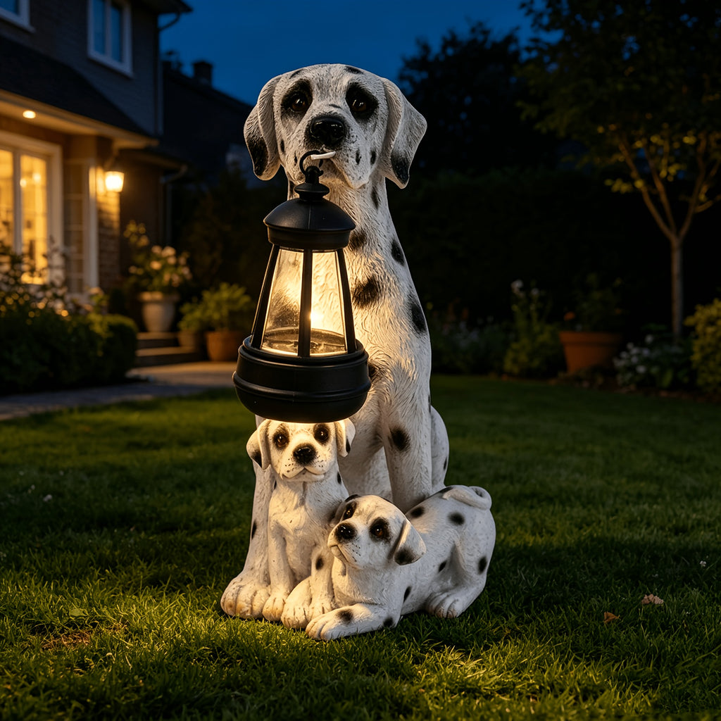 SolarPaw™ Dalmatian Lantern